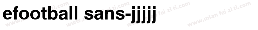 efootball sans字体转换